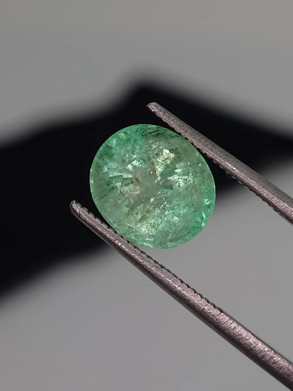 3.2ct Natural Panjsher Emerald Loose Gemstone from Afganistan — view 2